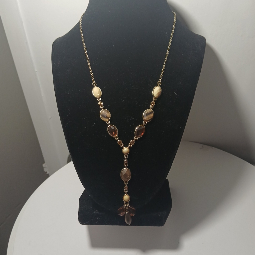 Carolina Herrera  Precious Gemstone Necklace